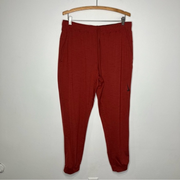 Nike Dri-fit lightweight joggers heathered red size XL - Picture 1 of 7